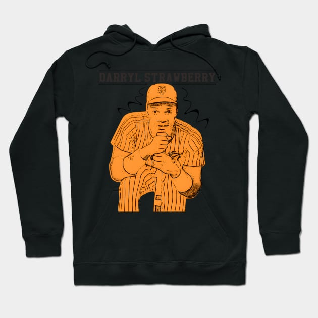 Darryl Strawberry Hoodie by lmsmarcel